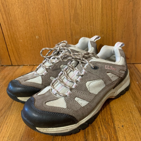 LL Bean Hiking Trails Camping Shoes Low cut Lace up Boots Shoes L.L.Bean W SZ 9 - Picture 5 of 13